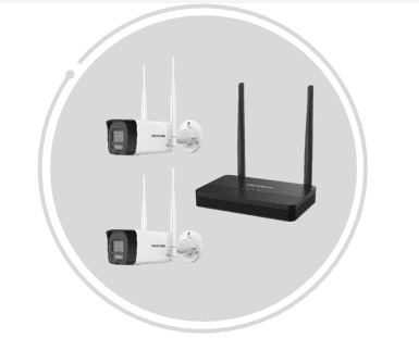 Bộ Kit Wifi Hikvision NKS424W0H 2 Camera 4MP